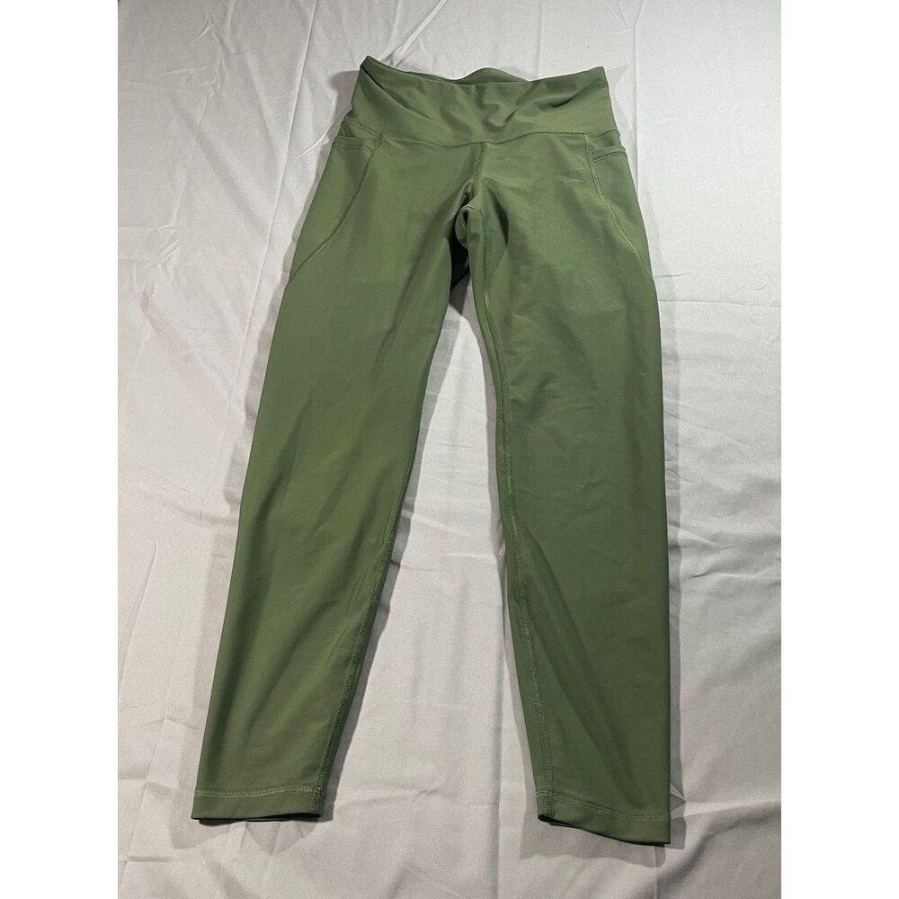 Old Navy Active Elevate Legging Womens Medium Green Go Dry Yoga Stretch